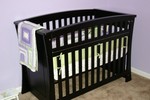 Crib and Bedding
