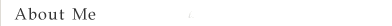 About me = biographical information